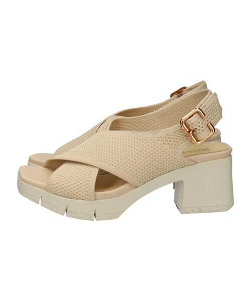 INTER-CHAUSSURES / インター ショシュール サンダル | 【bossola】ニットスリングバックヒールサンダル | 詳細7