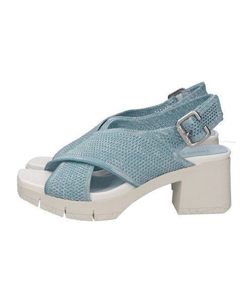 INTER-CHAUSSURES / インター ショシュール サンダル | 【bossola】ニットスリングバックヒールサンダル | 詳細13