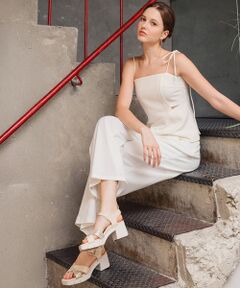 INTER-CHAUSSURES / インター ショシュール サンダル | 【bossola】アンクルストラップヒールサンダル