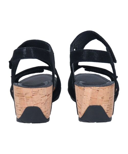 INTER-CHAUSSURES / インター ショシュール サンダル | 【bossola】ベルクロウェッジヒールサンダル | 詳細3