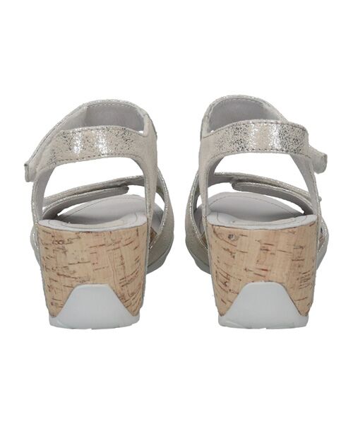 INTER-CHAUSSURES / インター ショシュール サンダル | 【bossola】ベルクロウェッジヒールサンダル | 詳細9