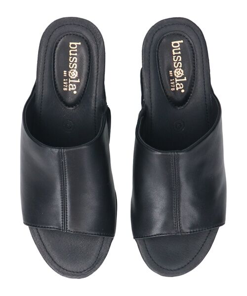 INTER-CHAUSSURES / インター ショシュール サンダル | 【bossola】ウェッジヒールミュールサンダル | 詳細4