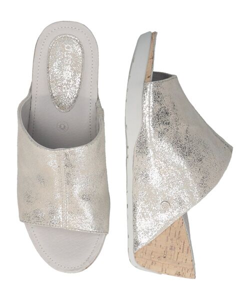 INTER-CHAUSSURES / インター ショシュール サンダル | 【bossola】ウェッジヒールミュールサンダル | 詳細11