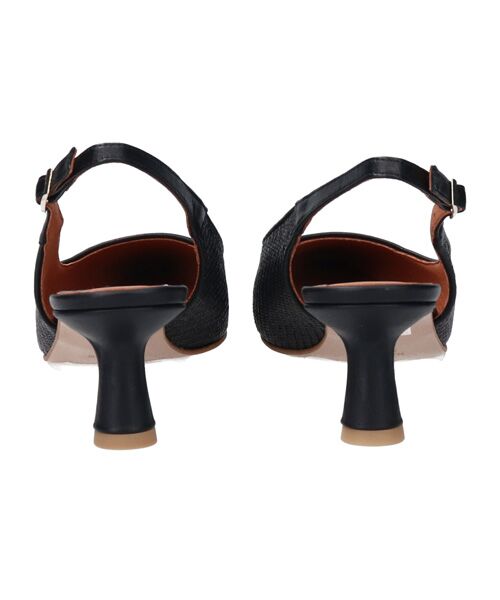 INTER-CHAUSSURES / インター ショシュール パンプス | 【ANGEL ALARCON】ポインテッドトウラフィアバックバンド | 詳細4