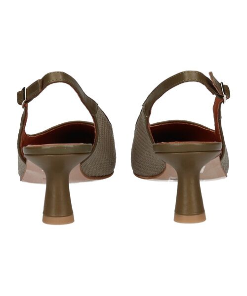 INTER-CHAUSSURES / インター ショシュール パンプス | 【ANGEL ALARCON】ポインテッドトウラフィアバックバンド | 詳細10