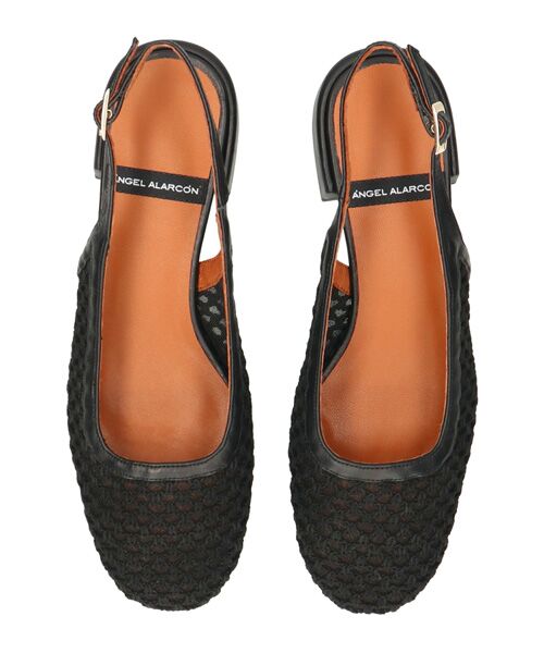 INTER-CHAUSSURES / インター ショシュール パンプス | 【ANGEL ALARCON】ラウンドトウメッシュバックバンド | 詳細5