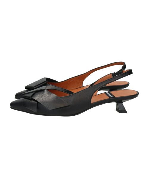 INTER-CHAUSSURES / インター ショシュール パンプス | 【ANGEL ALARCON】ノットオーナメントバックバンドパンプス | 詳細2