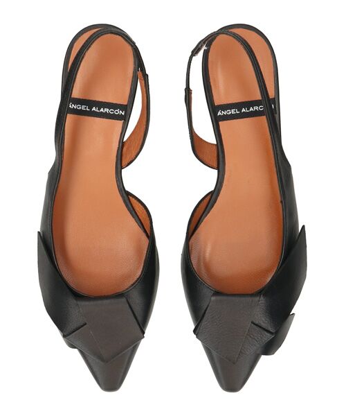 INTER-CHAUSSURES / インター ショシュール パンプス | 【ANGEL ALARCON】ノットオーナメントバックバンドパンプス | 詳細5