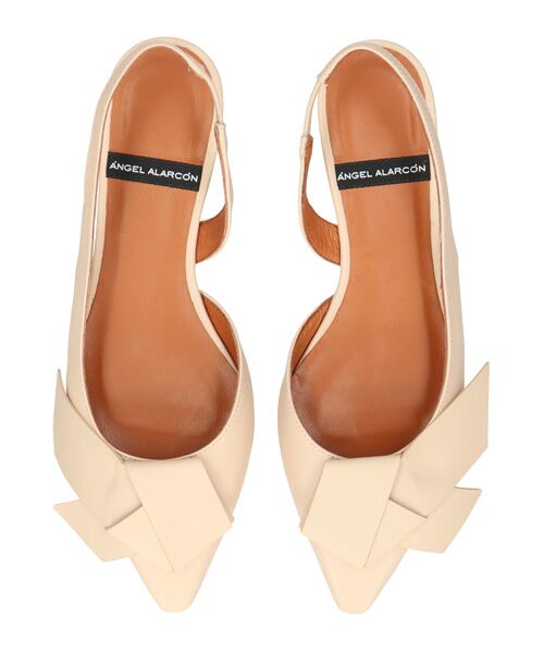 INTER-CHAUSSURES / インター ショシュール パンプス | 【ANGEL ALARCON】ノットオーナメントバックバンドパンプス | 詳細12