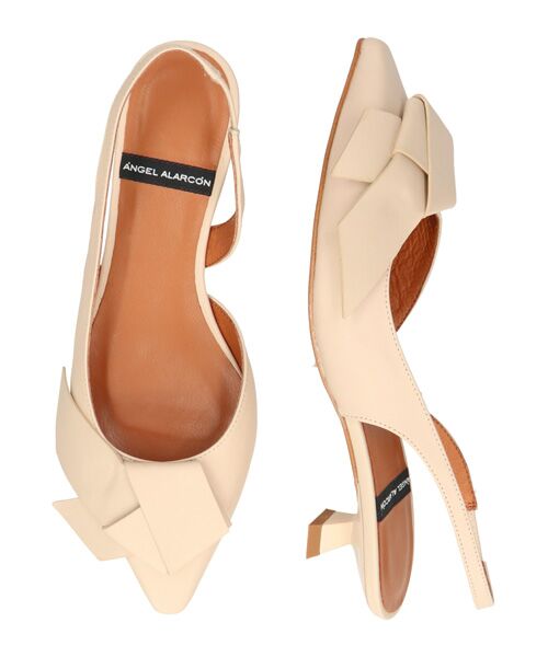 INTER-CHAUSSURES / インター ショシュール パンプス | 【ANGEL ALARCON】ノットオーナメントバックバンドパンプス | 詳細13