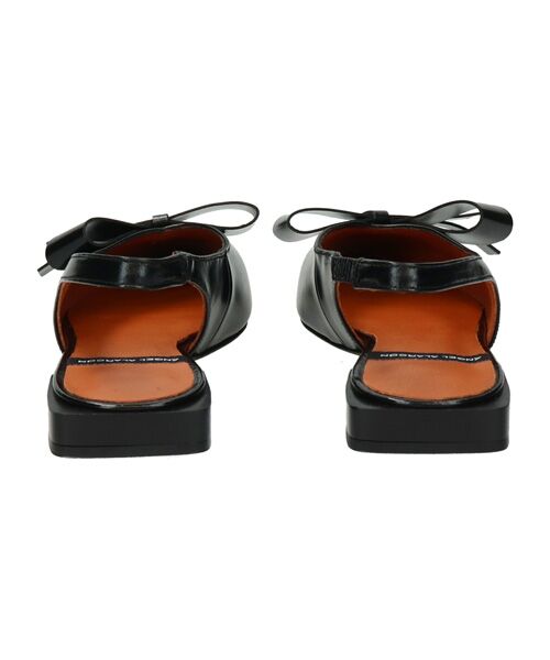 INTER-CHAUSSURES / インター ショシュール パンプス | 【ANGEL ALARCON】ポインテッドトウローヒールリボンパンプス | 詳細4