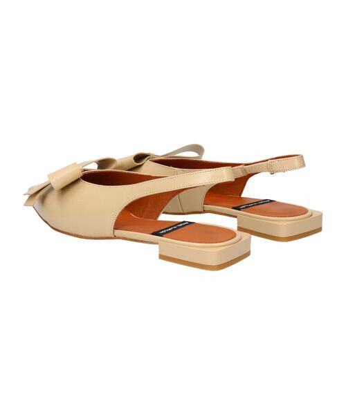 INTER-CHAUSSURES / インター ショシュール パンプス | 【ANGEL ALARCON】ポインテッドトウローヒールリボンパンプス | 詳細10