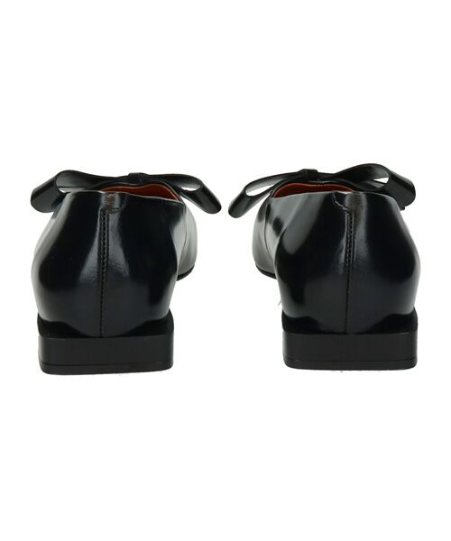 INTER-CHAUSSURES / インター ショシュール パンプス | 【ANGEL ALARCON】スクエアトウローヒールリボンパンプス | 詳細4