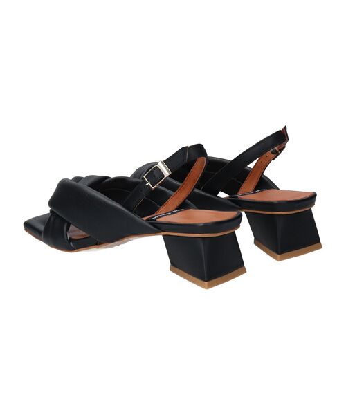 INTER-CHAUSSURES / インター ショシュール サンダル | 【ANGEL ALARCON】スクエアトウチャンキーヒールサンダル | 詳細2