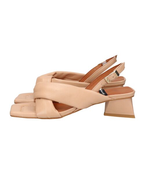 INTER-CHAUSSURES / インター ショシュール サンダル | 【ANGEL ALARCON】スクエアトウチャンキーヒールサンダル | 詳細7