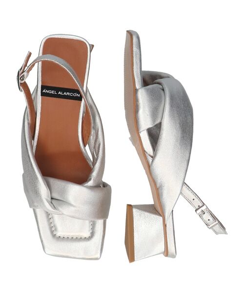 INTER-CHAUSSURES / インター ショシュール サンダル | 【ANGEL ALARCON】スクエアトウチャンキーヒールサンダル | 詳細18