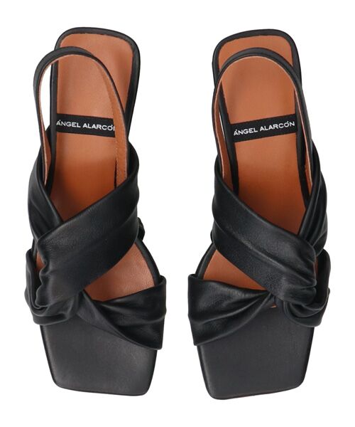INTER-CHAUSSURES / インター ショシュール サンダル | 【ANGEL ALARCON】スクエアトウクロスベルトサンダル | 詳細4