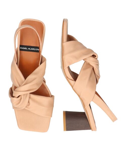 INTER-CHAUSSURES / インター ショシュール サンダル | 【ANGEL ALARCON】スクエアトウクロスベルトサンダル | 詳細12