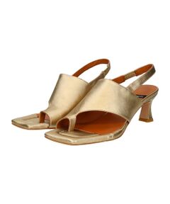 INTER-CHAUSSURES / インター ショシュール サンダル | 【ANGEL ALARCON】スクエアトウバックバンドトングサンダル