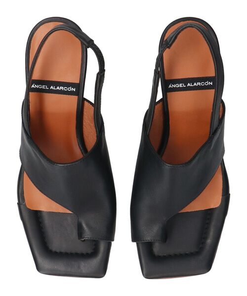 INTER-CHAUSSURES / インター ショシュール サンダル | 【ANGEL ALARCON】スクエアトウバックバンドトングサンダル | 詳細5