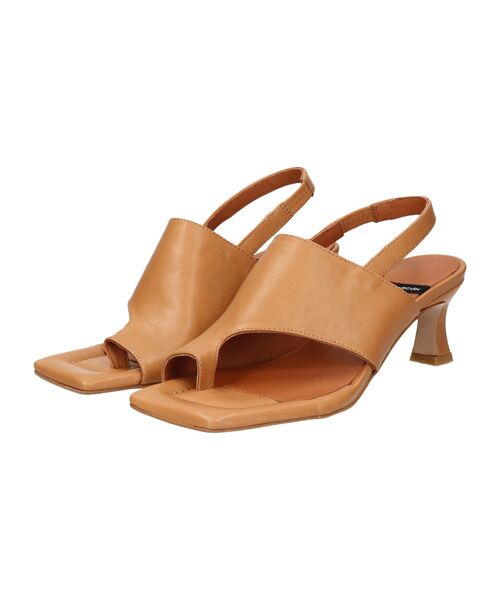 INTER-CHAUSSURES / インター ショシュール サンダル | 【ANGEL ALARCON】スクエアトウバックバンドトングサンダル | 詳細8