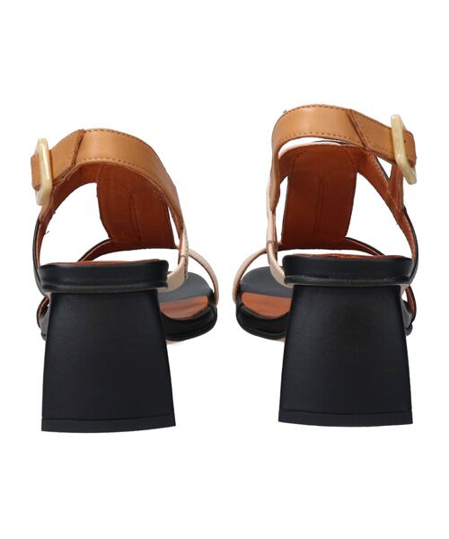 INTER-CHAUSSURES / インター ショシュール サンダル | 【ANGEL ALARCON】カラーコンビチャンキーヒールサンダル | 詳細3