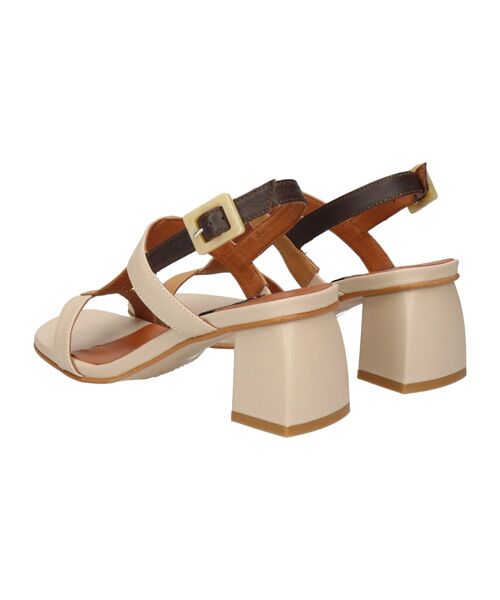 INTER-CHAUSSURES / インター ショシュール サンダル | 【ANGEL ALARCON】カラーコンビチャンキーヒールサンダル | 詳細9