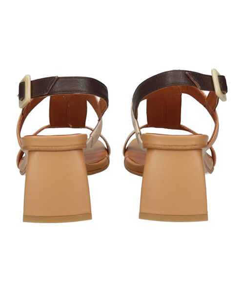 INTER-CHAUSSURES / インター ショシュール サンダル | 【ANGEL ALARCON】カラーコンビチャンキーヒールサンダル | 詳細17