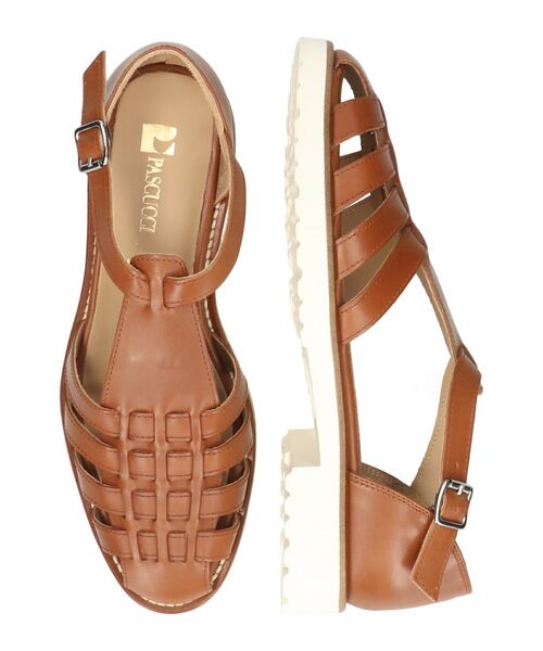 INTER-CHAUSSURES / インター ショシュール サンダル | 【PASCUCCI】タンクソールグルカサンダル | 詳細13