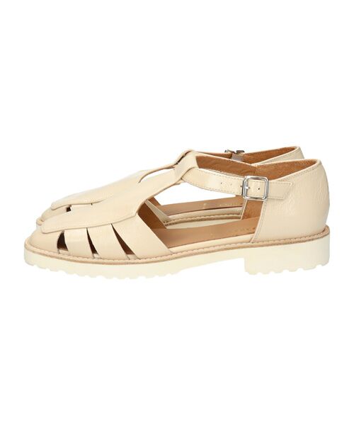 INTER-CHAUSSURES / インター ショシュール サンダル | 【PASCUCCI】ソフトスクエアトウグルカシューズ | 詳細9