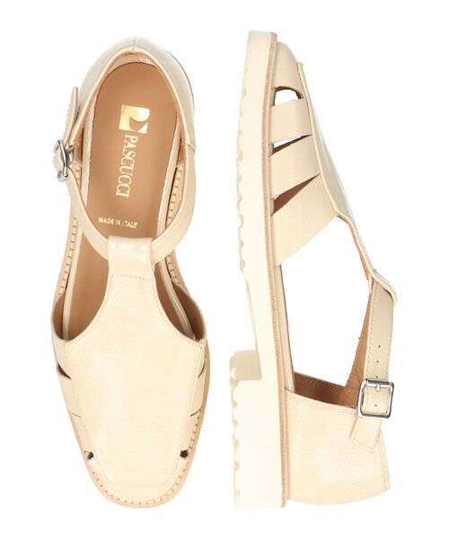 INTER-CHAUSSURES / インター ショシュール サンダル | 【PASCUCCI】ソフトスクエアトウグルカシューズ | 詳細13