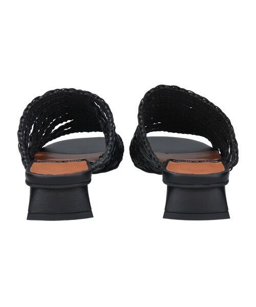 INTER-CHAUSSURES / インター ショシュール サンダル | 【ANGEL ALARCON】ローヒールラフィアサンダル | 詳細3