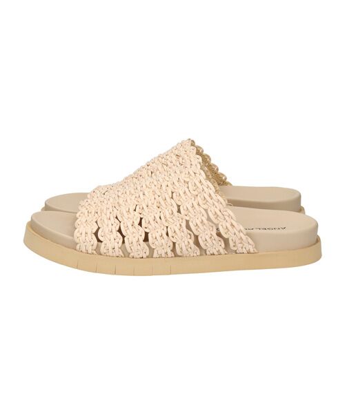 INTER-CHAUSSURES / インター ショシュール サンダル | 【ANGEL ALARCON】フットベッドラフィアサンダル | 詳細8