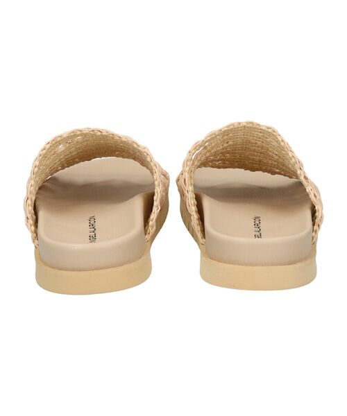 INTER-CHAUSSURES / インター ショシュール サンダル | 【ANGEL ALARCON】フットベッドラフィアサンダル | 詳細10