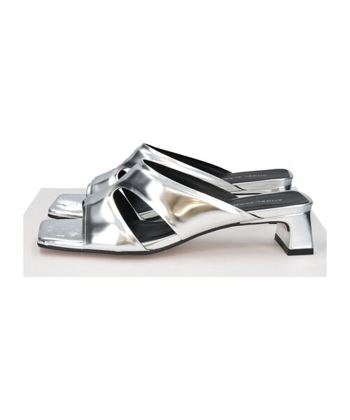 INTER-CHAUSSURES / インター ショシュール サンダル | 【ANGEL ALARCON】スクエアトウローヒールミュールサンダル | 詳細2