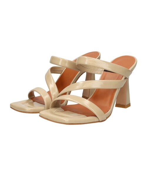 INTER-CHAUSSURES / インター ショシュール サンダル | 【ANGEL ALARCON】スクエアトウハイヒールサンダル | 詳細7