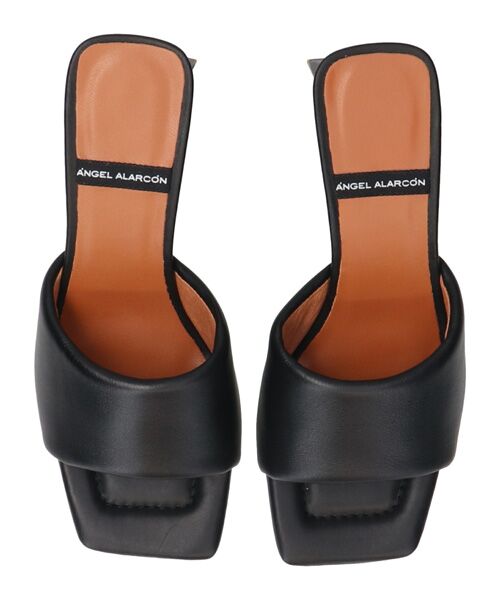 INTER-CHAUSSURES / インター ショシュール サンダル | 【ANGEL ALARCON】スクエアトウミュールサンダル | 詳細4