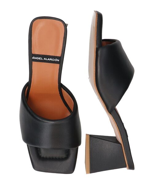 INTER-CHAUSSURES / インター ショシュール サンダル | 【ANGEL ALARCON】スクエアトウミュールサンダル | 詳細5