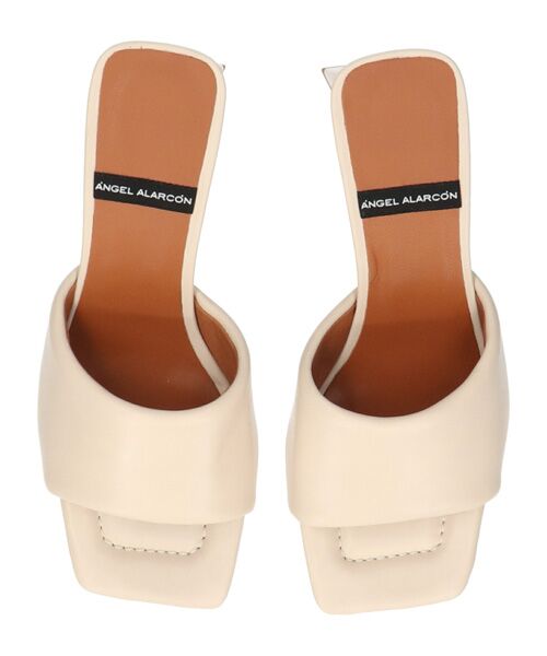 INTER-CHAUSSURES / インター ショシュール サンダル | 【ANGEL ALARCON】スクエアトウミュールサンダル | 詳細10