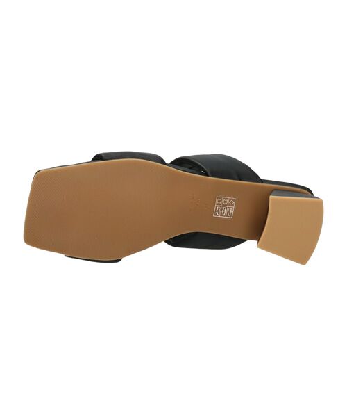 INTER-CHAUSSURES / インター ショシュール サンダル | 【ANGEL ALARCON】スクエアトウパフストラップサンダル | 詳細6