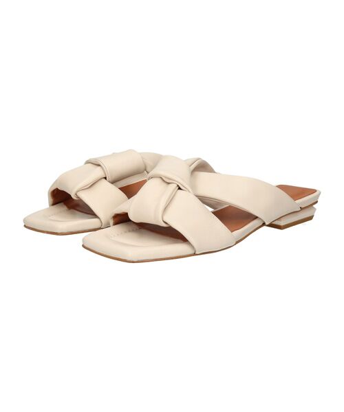 INTER-CHAUSSURES / インター ショシュール サンダル | 【ANGEL ALARCON】スクエアトウローヒールノットサンダル | 詳細7
