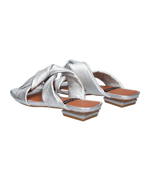 INTER-CHAUSSURES / インター ショシュール サンダル | 【ANGEL ALARCON】スクエアトウローヒールノットサンダル | 詳細15