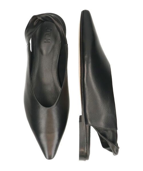 INTER-CHAUSSURES / インター ショシュール パンプス | 【JVAM】ディープカットポインテッドバックバンド | 詳細6