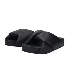 INTER-CHAUSSURES / インター ショシュール サンダル | 【EMILE】パフィーベルトフットベッドサンダル