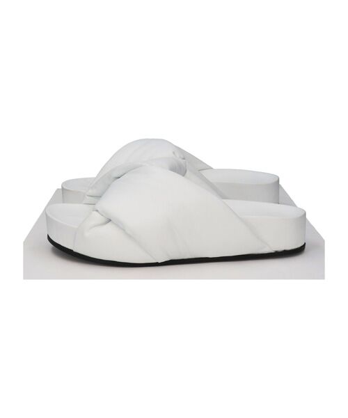 INTER-CHAUSSURES / インター ショシュール サンダル | 【EMILE】パフィーベルトフットベッドサンダル | 詳細7