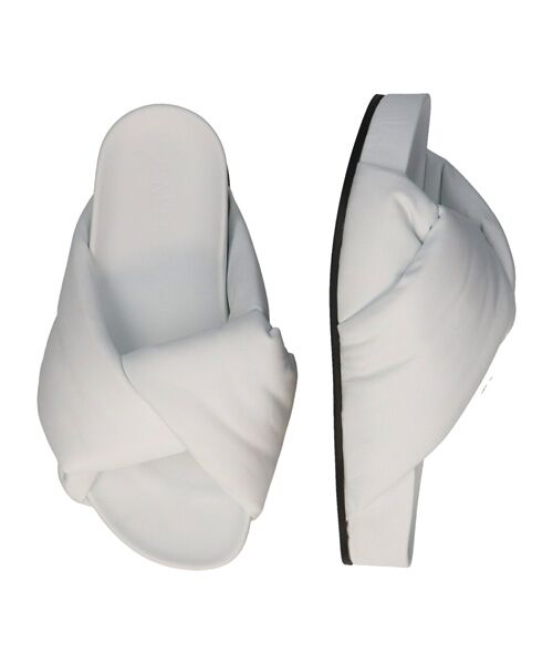 INTER-CHAUSSURES / インター ショシュール サンダル | 【EMILE】パフィーベルトフットベッドサンダル | 詳細11