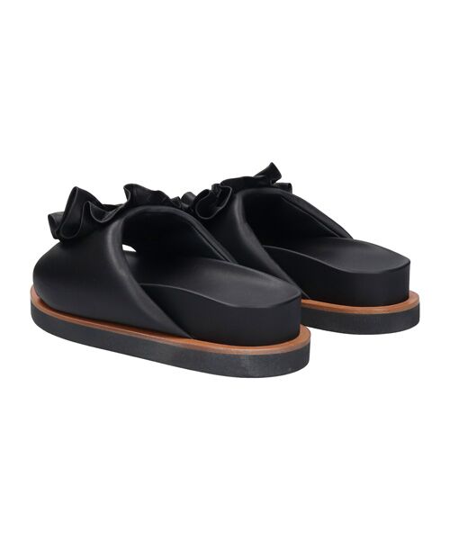 INTER-CHAUSSURES / インター ショシュール サンダル | 【EMILE】ビッグコサージュフットベッドサンダル | 詳細2