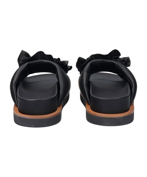 INTER-CHAUSSURES / インター ショシュール サンダル | 【EMILE】ビッグコサージュフットベッドサンダル | 詳細3