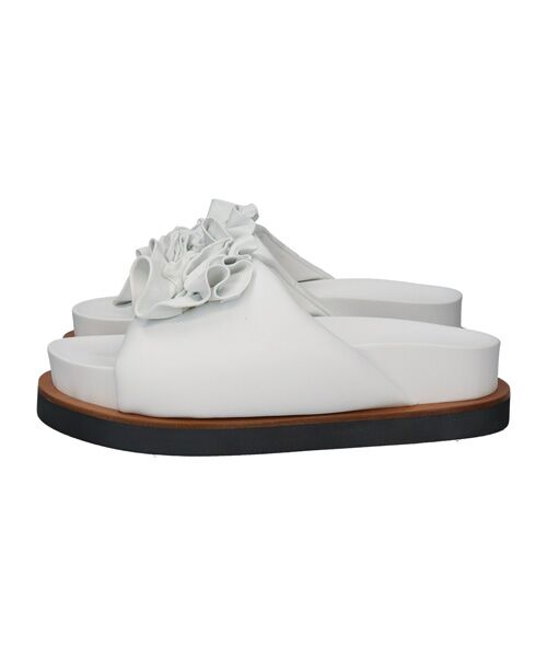 INTER-CHAUSSURES / インター ショシュール サンダル | 【EMILE】ビッグコサージュフットベッドサンダル | 詳細7