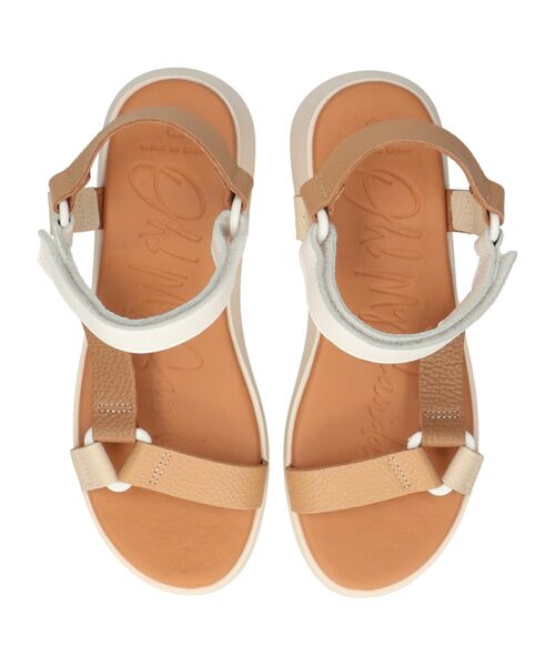 INTER-CHAUSSURES / インター ショシュール サンダル | 【OH MY SANDALS】カラーコンビ厚底ベルクロサンダル | 詳細4